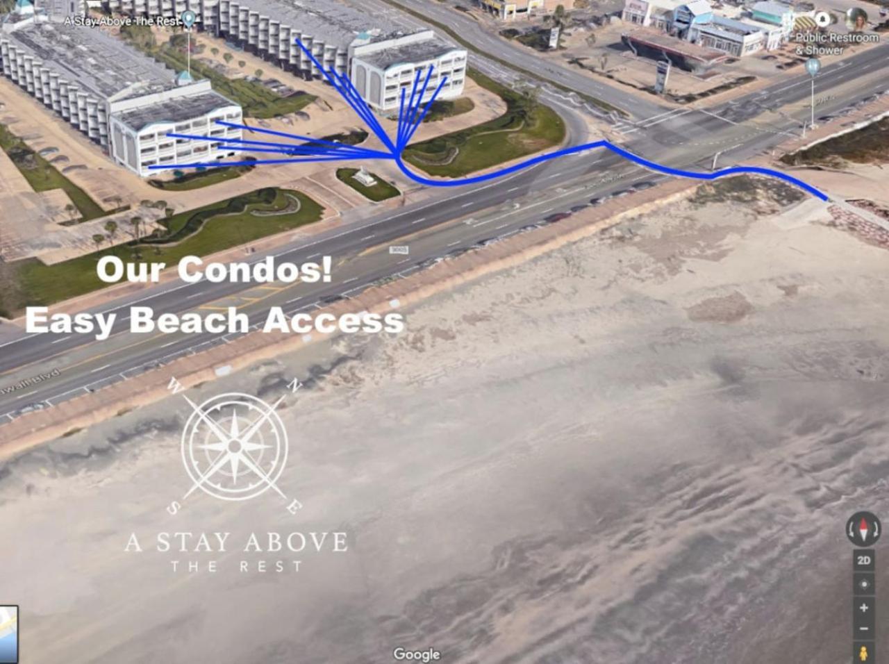 Cdm 304 - Beachfront Serenity Galveston Zewnętrze zdjęcie